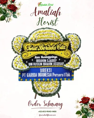 Papan Bunga Duka di Ambal